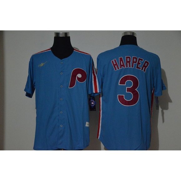 bryce harper blue jersey